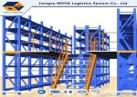 Warehouse Mezzanine Flooring Systems , Powder Coated Q235 Industrial Storage