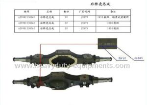 China sinotruk spare part jackshaft shell part number AZ9981330066 with warranty wholesale