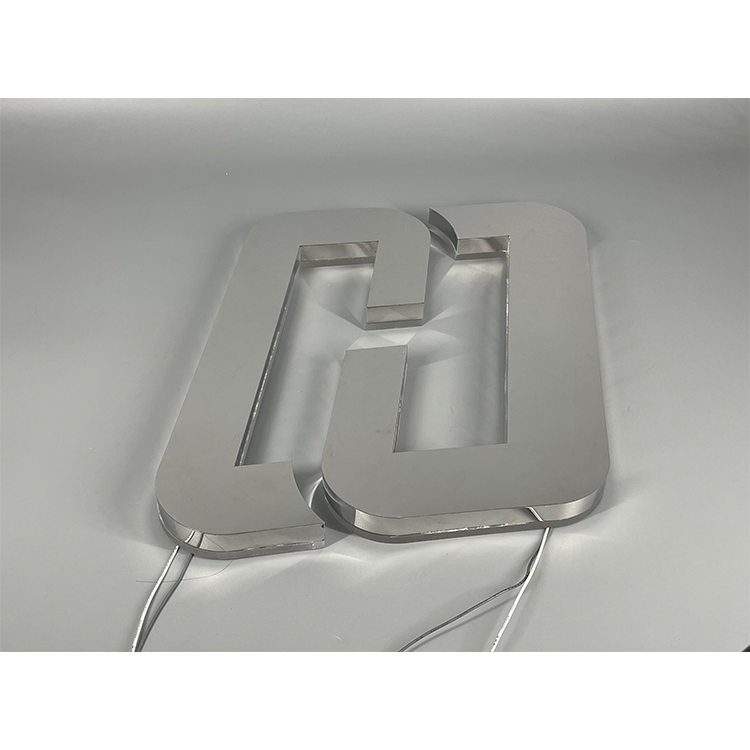 LED Luminous Character Outdoor Waterproof Exposed Light Front Desk Acrylic Crystal Character LED Luminous Character