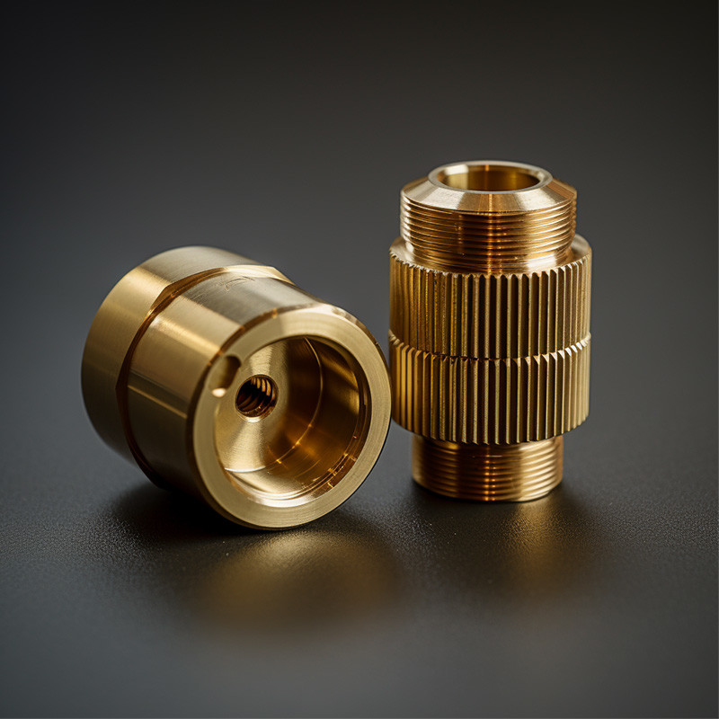 Custom Machined Parts Cost Brass Components Turning Parts CNC Machining Service