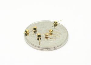 China 50Ohm Single Pin Connector Glass To Metal Seal Feedthrough Lightweight Small Size wholesale