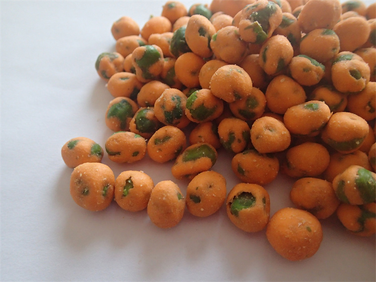 Chili Flavor Roasted Green Pea Spicy Coated Green Split Peas