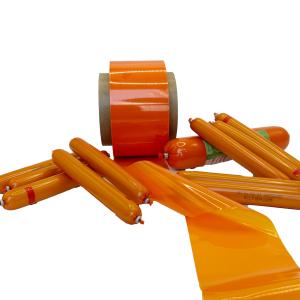 China Customized Logo PVDC Plastic Sausage Casing Film For Packaging wholesale