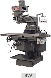 China 3600rpm Turret Head Milling Machine 5HP Boring With Drawbar wholesale