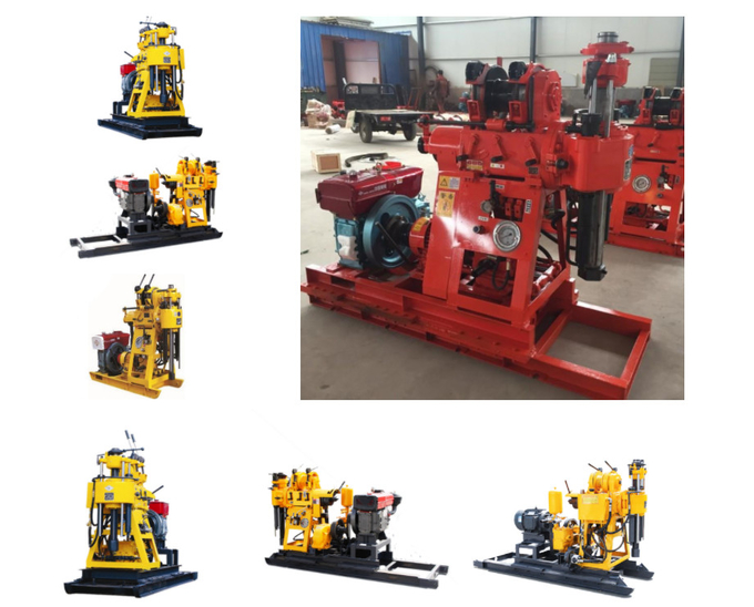 200 Meters Crawler Mounted Drill Rig Reverse Circulation