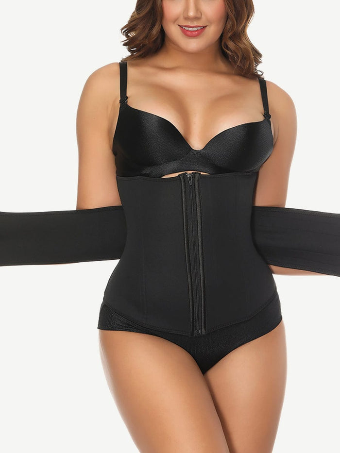 HEXIN Women Slimming Tummy Waist Trainer with Breathable and Nonwoven Weaving Method