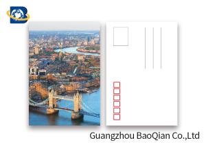 China Beautiful Landscape 3d Lenticular Postcard PET / PP Material Printing Images wholesale