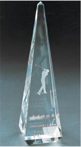 China Transparent Crystal Trophy wholesale