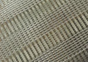 China 120m Woven Glass Laminated Wire Mesh Interior Design Building Facades wholesale
