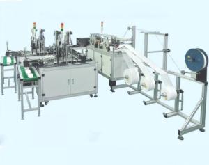 China High Speed Medical Mask Making Machine , Disposable Mask Making Machine wholesale