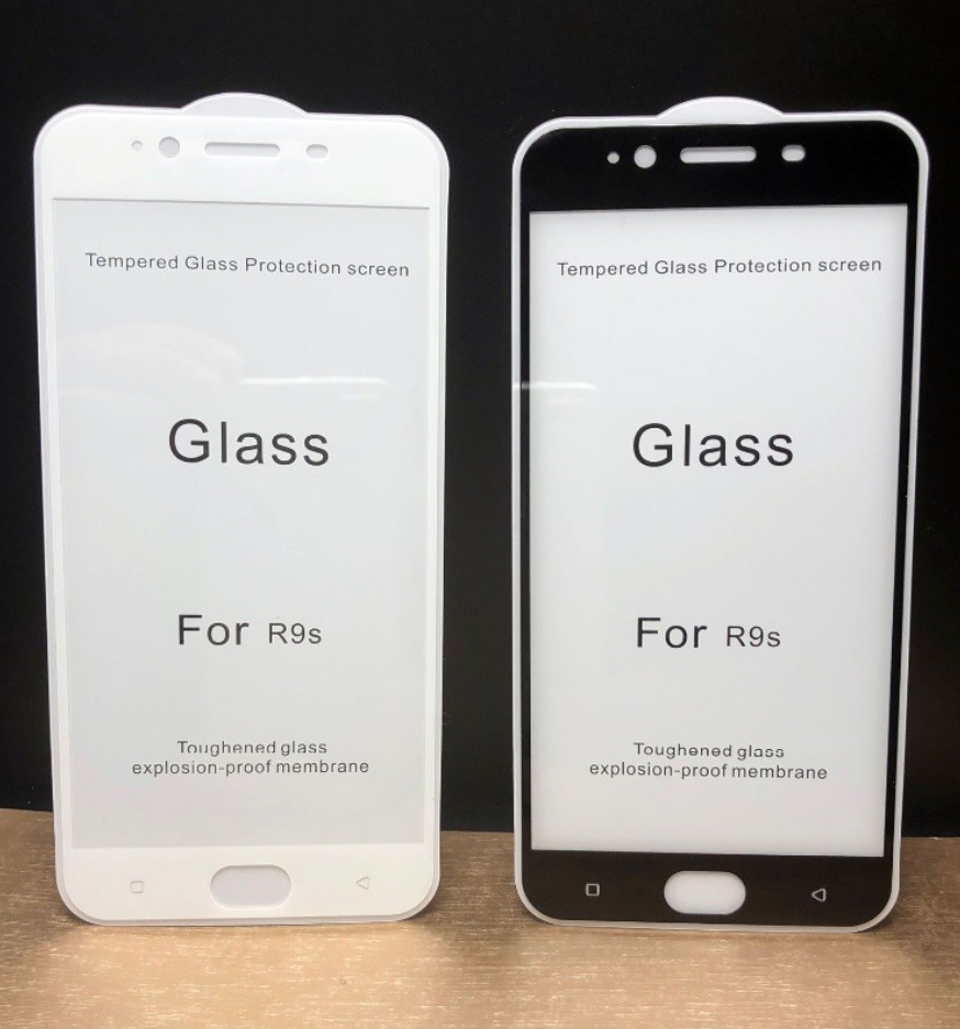 Color Black and White Full Glue Tempered glass phone film for Samsung S9 S8 PLUS NOTE9 A8 2018 A8 2018 PLUS J7 MAX J5