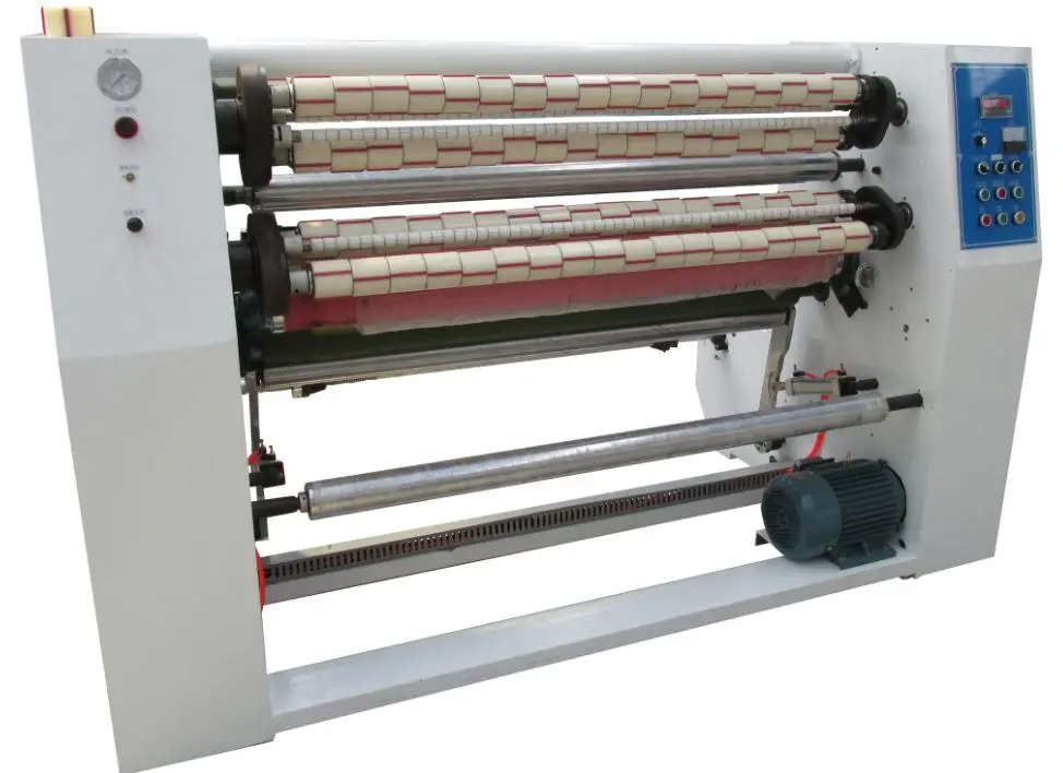 Double Function Auto Cutting BOPP Tape Slitter Rewinder Machine