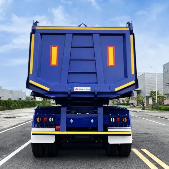 CIMC High Quality 10m 4 Axis U Shaped Self Dump Semi-Trailer with Leaf Spring Suspension for Efficient Transportation