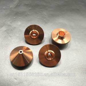China Copper Laser Cutting Consumables / Laser Ray Nozzle IOS9001 Certification wholesale