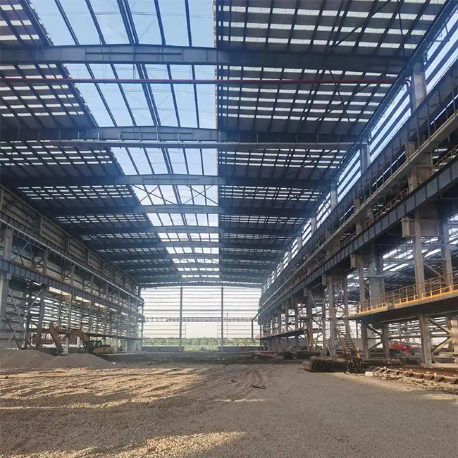 Prefab Residential Steel Buildings Workshop , Galvanized Steel Frame Modular Buildings