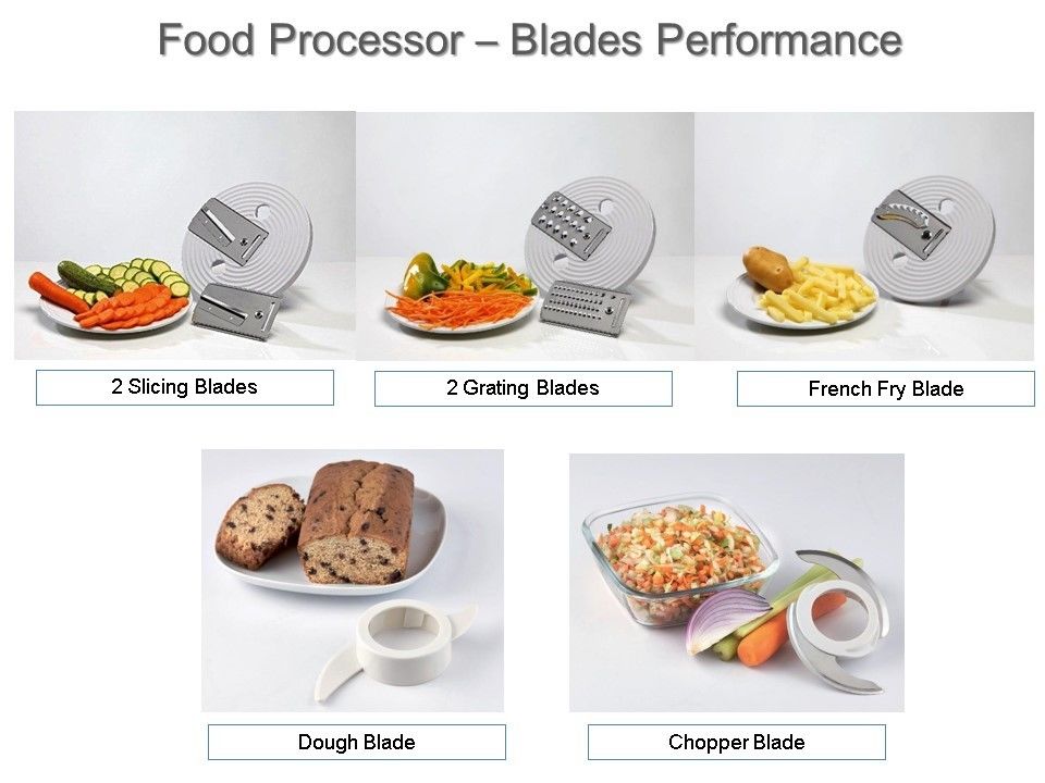 Food Preparation Robot Stainless Steel Food Processor