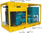 Diesel Industrial High Pressure Washers Heavy Duty Jet Cleaning Machine