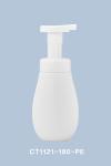 Manual 43mm Foam Pump Eco Friendly Pink Color Facecare Cleaning