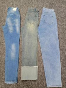 China 59 Fashion Lady Jeans Custom Logo Stretch Denim Pants Straight Trend Jeans wholesale