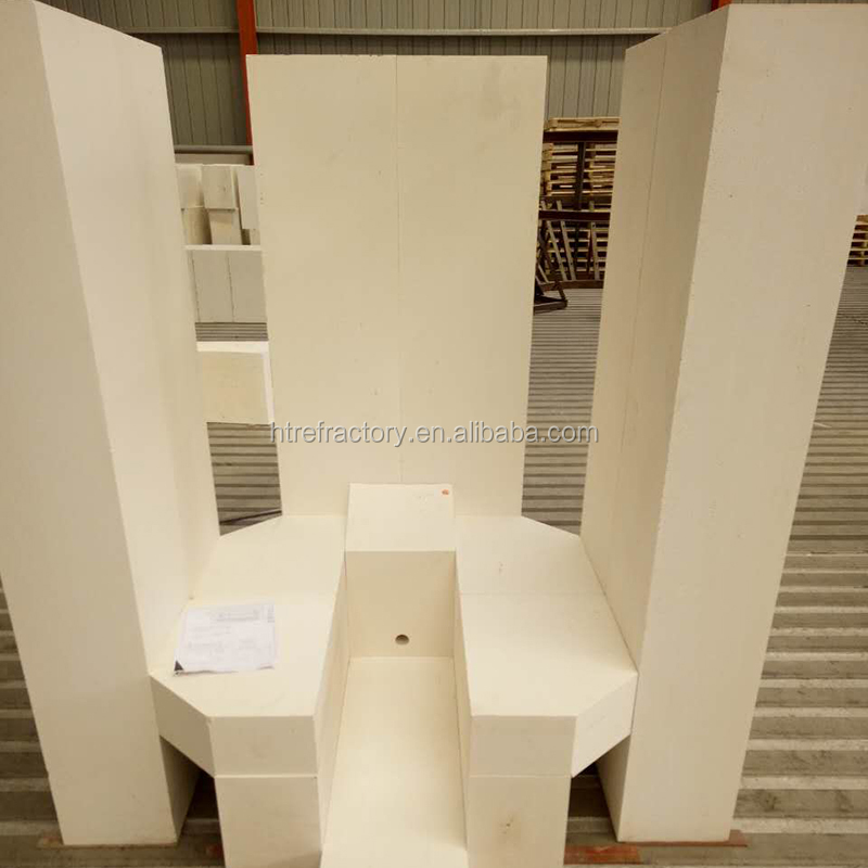 Zircon Corundum Bricks 33 36 41 for High Temperature Refractory in Glass Furnace