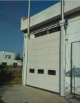 Steel Sandwich Construction Industrial Sectional Doors Roller Exterior 24db