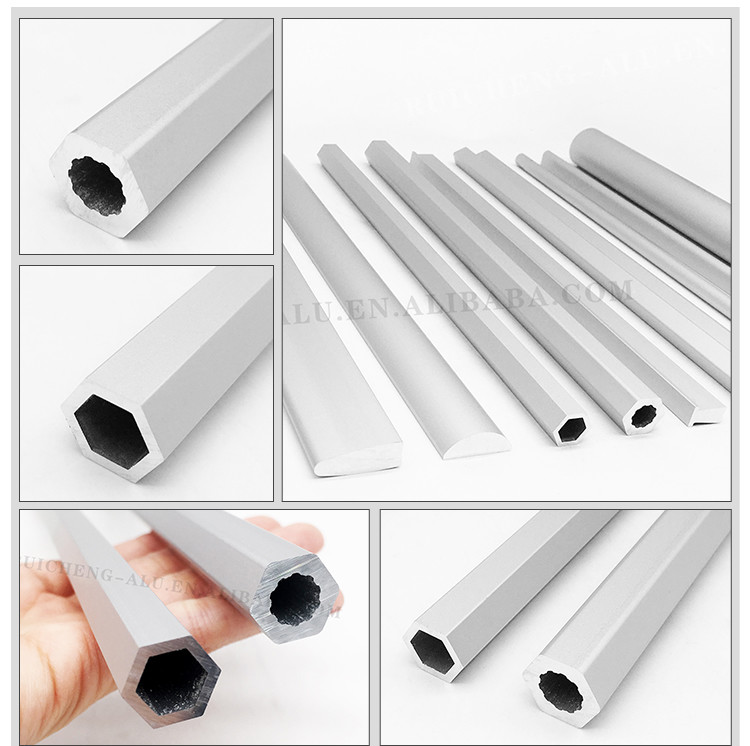 Extrusion Aluminium Handle Profile T8 Temper 5.8m Length Electrophoresis