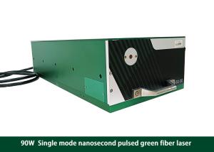 China 90W 532nm Green Fiber Laser Single Mode Nanosecond Pulsed wholesale