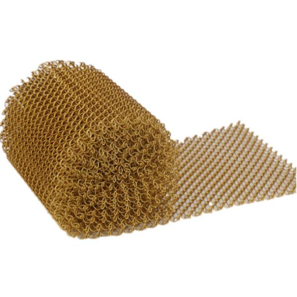 Aluminium Alloy Wire Screen Mesh Ceiling Curtain Chain Link Strip Drapery