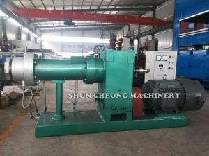 China CE 22kw Rubber Extruder Machine Hot Feed Extruder Equipment wholesale