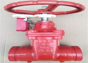 China Handwheel Gate Fire Protection Valves 1.6 Mpa Card Slot Non Rising wholesale