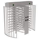 304 Stainless Steel Construction Site Full Height Turnstiles 40 Persons/Min