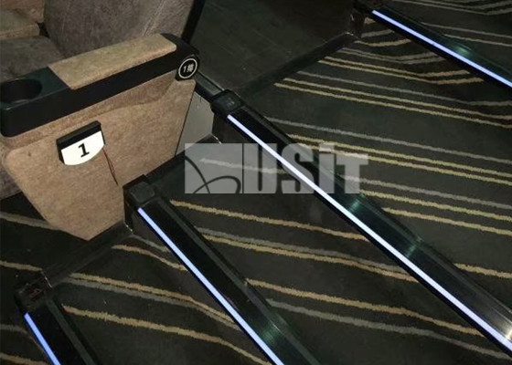 Safe Path Way Step Light For Cinema Hall , Theater Step Lighting Transparent PC Cover