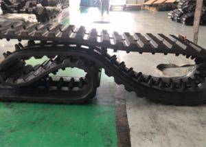 China 600 * 100 * 80mm Dumper Rubber Tracks wholesale