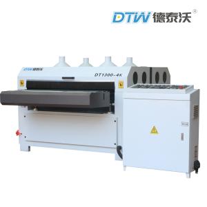China DTW Wire Brush Sanding Machine DT1300-4K Drum Sander For Wood Furniture wholesale
