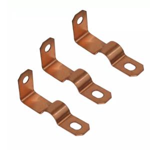 China Flexible Nickel Plated Flat Copper Busbar Jumper Powder Coated wholesale