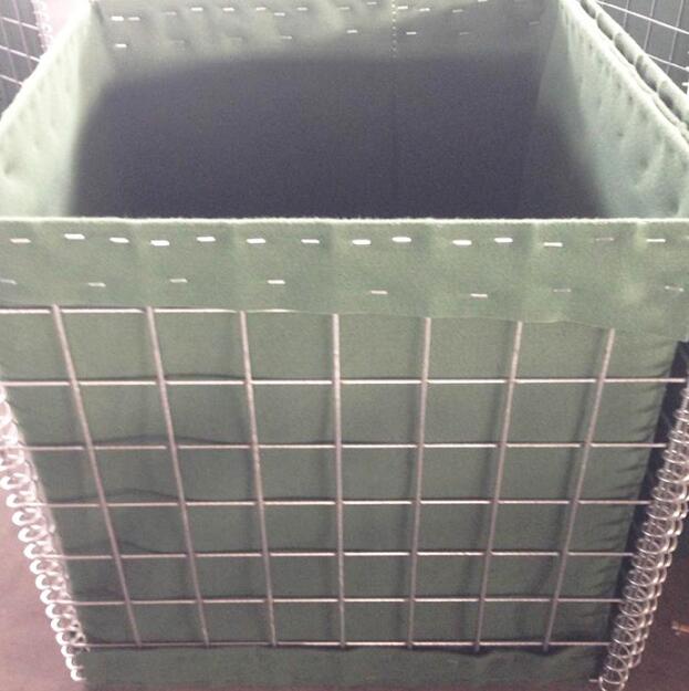 Introduction to Explosion-proof cages CS Zinc-plated military explosion-proof cage wall, buckle-type sandbag net explosion-proof barrier explosion-proof isola