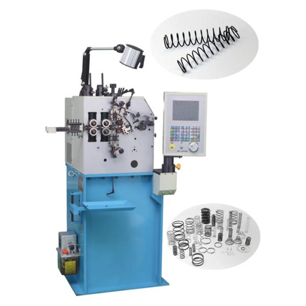 Durable Compression Spring Machine Unlimited Feed Length With Color Monitor