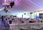Colorful Cover Luxury Wedding Tents 20x50m Easy To Dismantled
