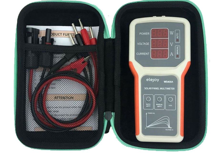 EY800W Mppt Tester VOC Solar Panel Multimeter Digital Meter For Solar Panels