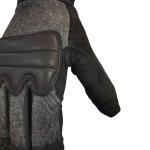 EN388 Screen Touch Needle Resistant Gloves Velcro Closure Police Search Gloves