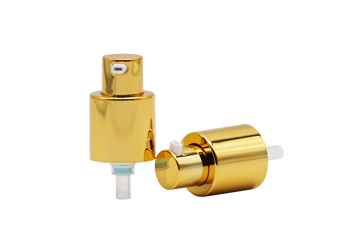 Non Spill Plastic Lotion Pump Dispenser For 24mm Neck Size Bottle Screw