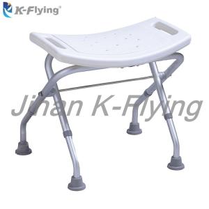 China Bathroom Safety Metal Folding Elderly Shower Chair Medical Rehabilitation Equipment wholesale