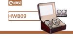 Auto Battery Operated Watch Winder Case Box Custom Shape Embossing