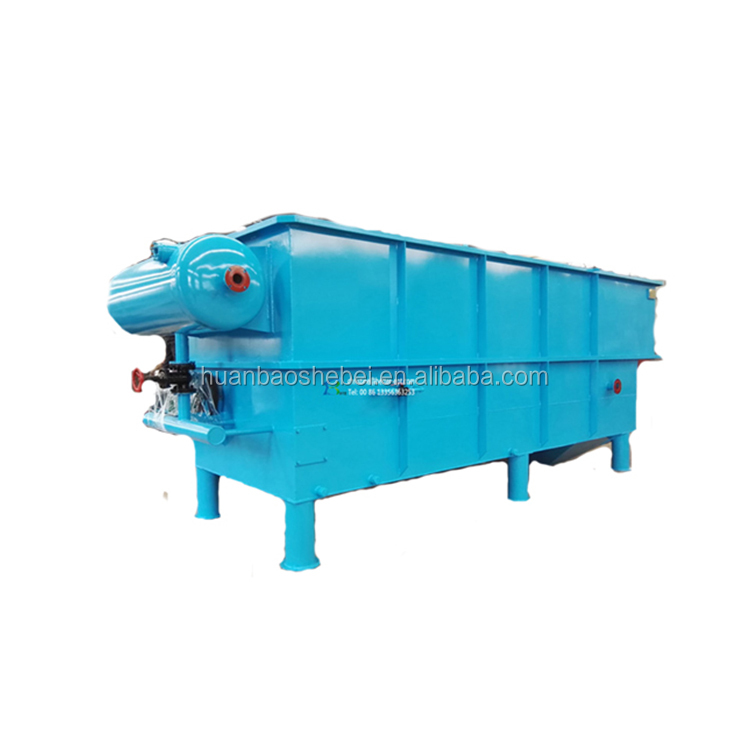 Domestic Sewage Adsorption and BOD/COD Removal with Dissolving Air Float Machine at 380V