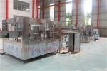 Fast Glass Bottle Packing Machine , Stainless Steel Glass Bottle Filling Line