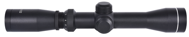 Mini Scope 2-7x32 Sight for Hunting 32mm Objective Diameter 10ft-2.85ft Field of View