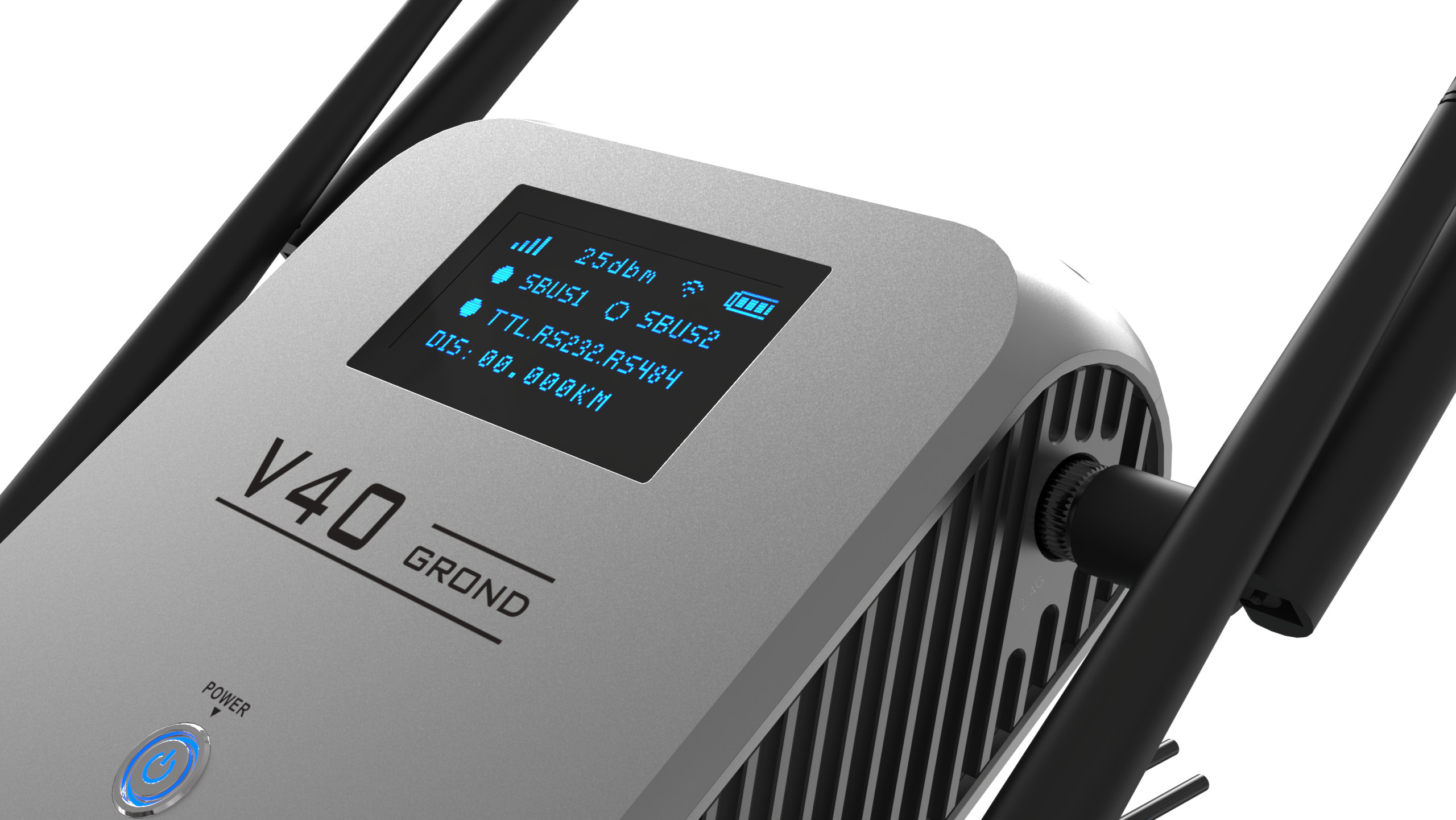 V40 Video And Telemetry And RC all in one transmission device