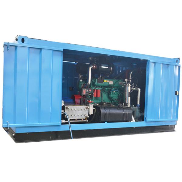 Jet Water Cleaning Machine 55kw-160kw High Pressure Water Jet Cleaning Machine Manufacturer