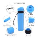 Sport Gift 150g Adults Roll Up Silicone Bottle