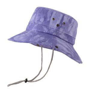 China Summer Women'S Big Brim Tie-Dye Bucket Hat For sun protection wholesale